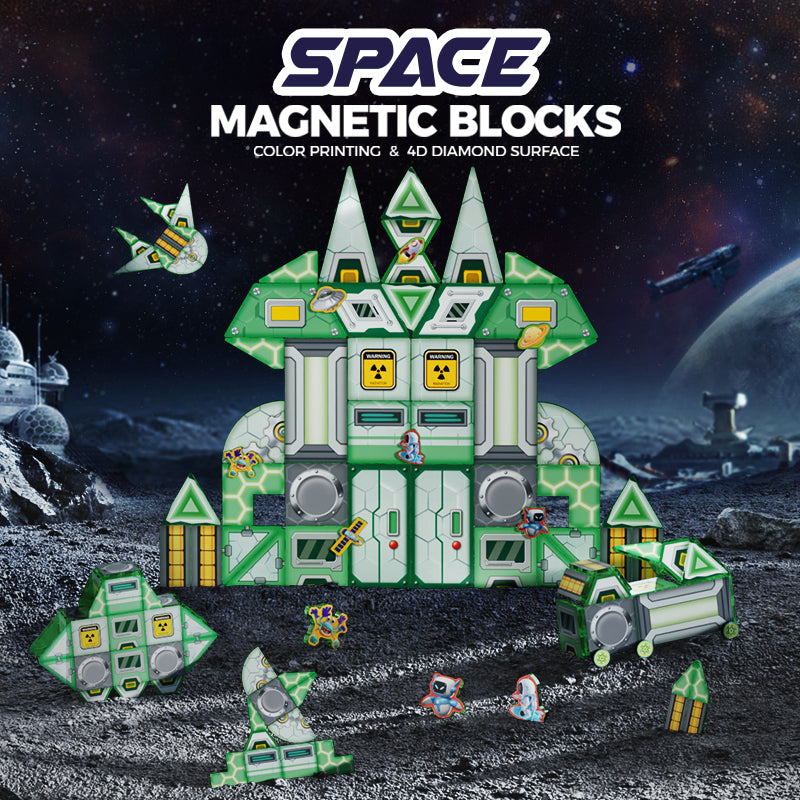 Galaxy Builder Magnetic Tiles