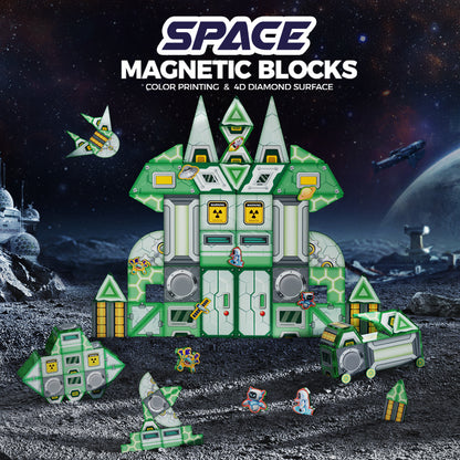 Galaxy Builder Magnetic Tiles