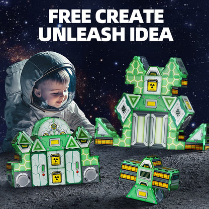 Galaxy Builder Magnetic Tiles