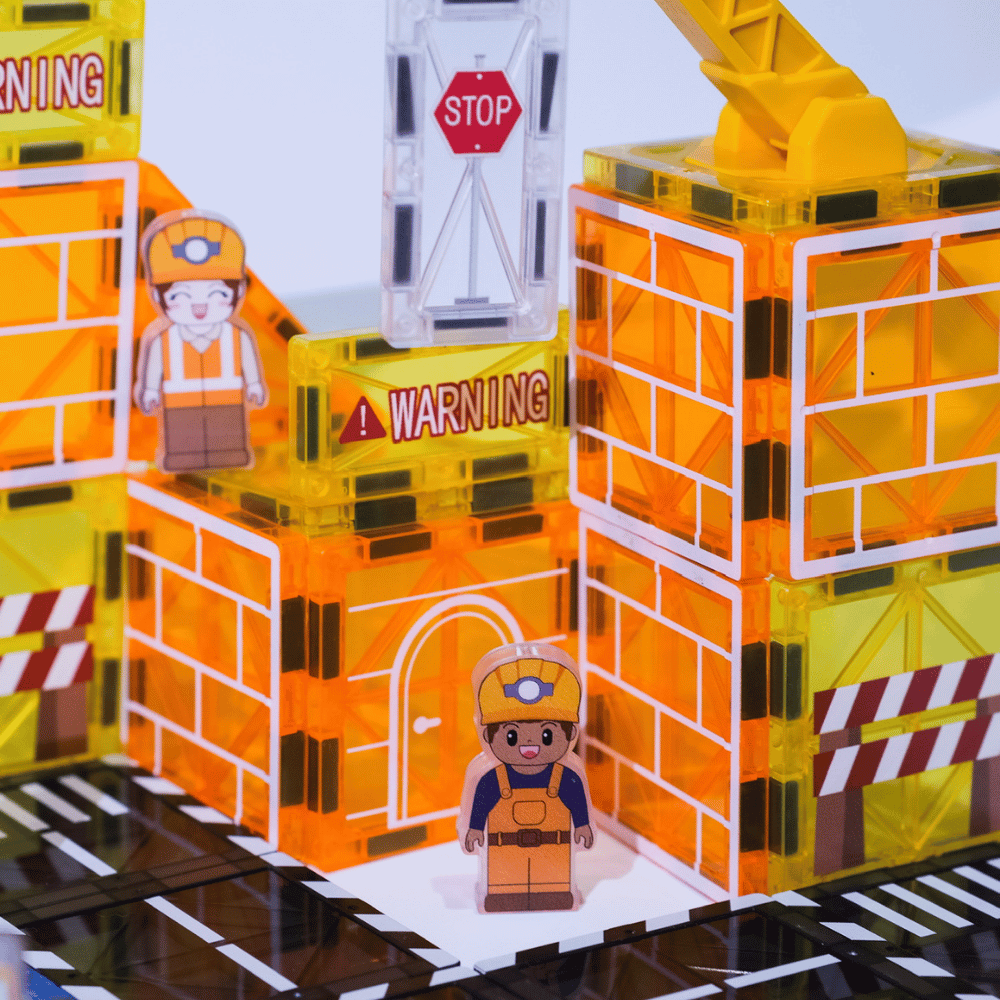 Construction World Magnetic Tiles