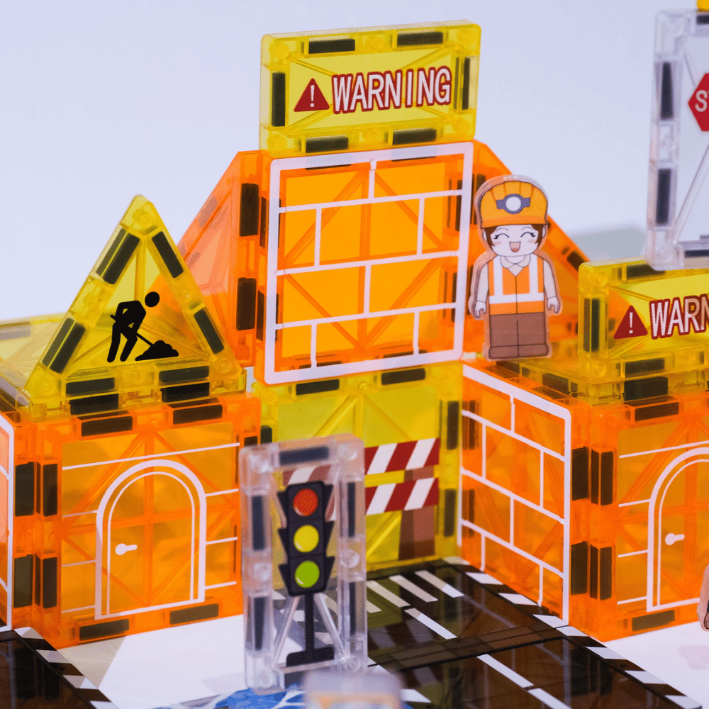 Construction World Magnetic Tiles