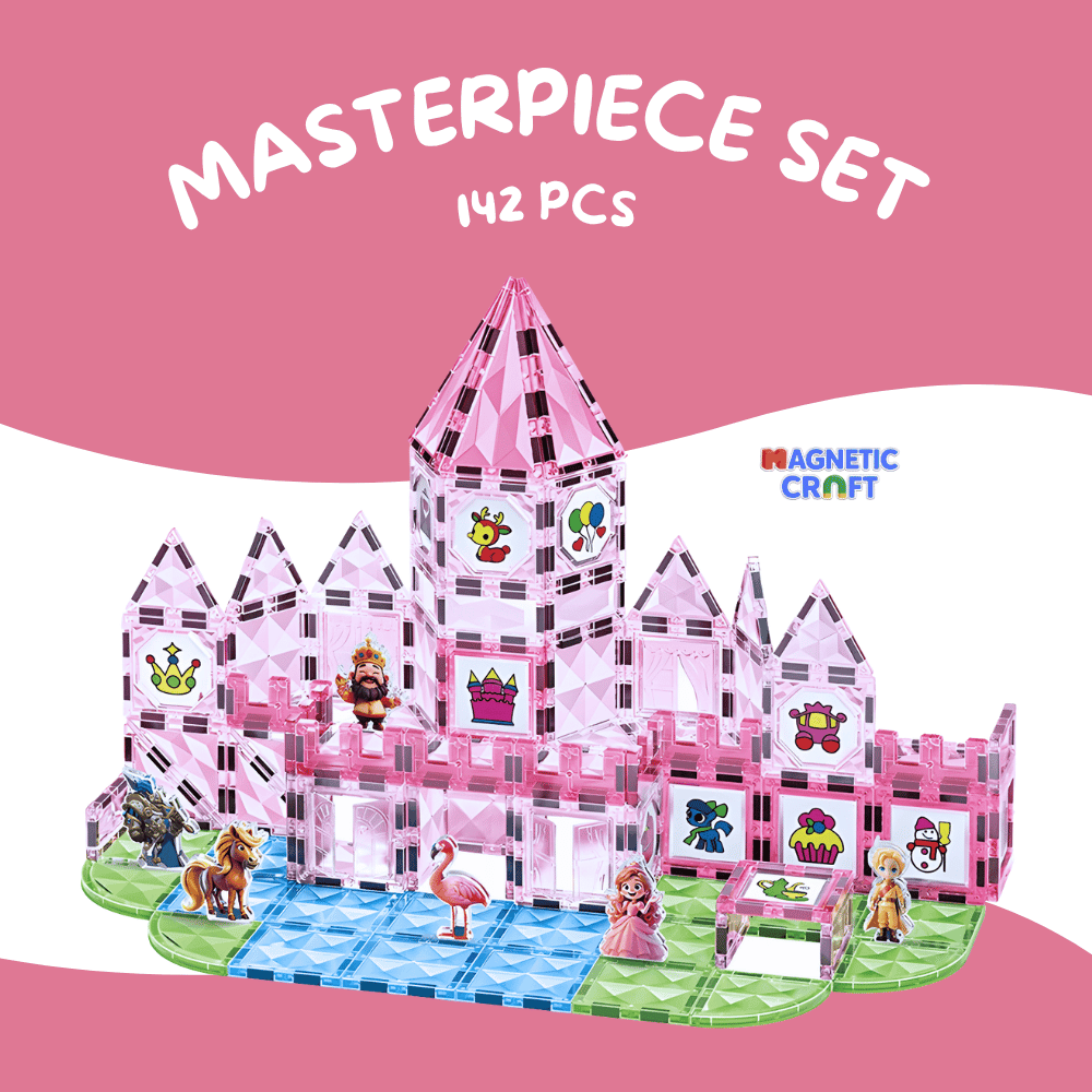 Princess Watercolour Magnetic Tiles