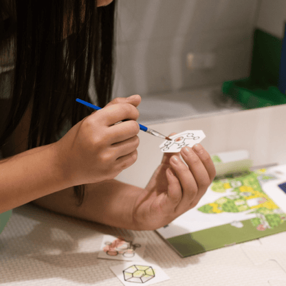 Dinosaur Watercolour Magnetic Tiles