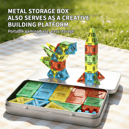 Deluxe Travel Set Magnetic Tiles - early access price ships before 30th June