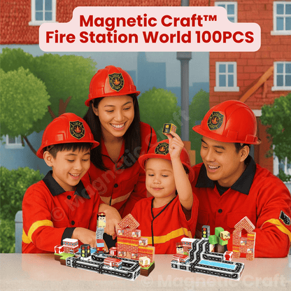 Fire Station World 100 PCS
