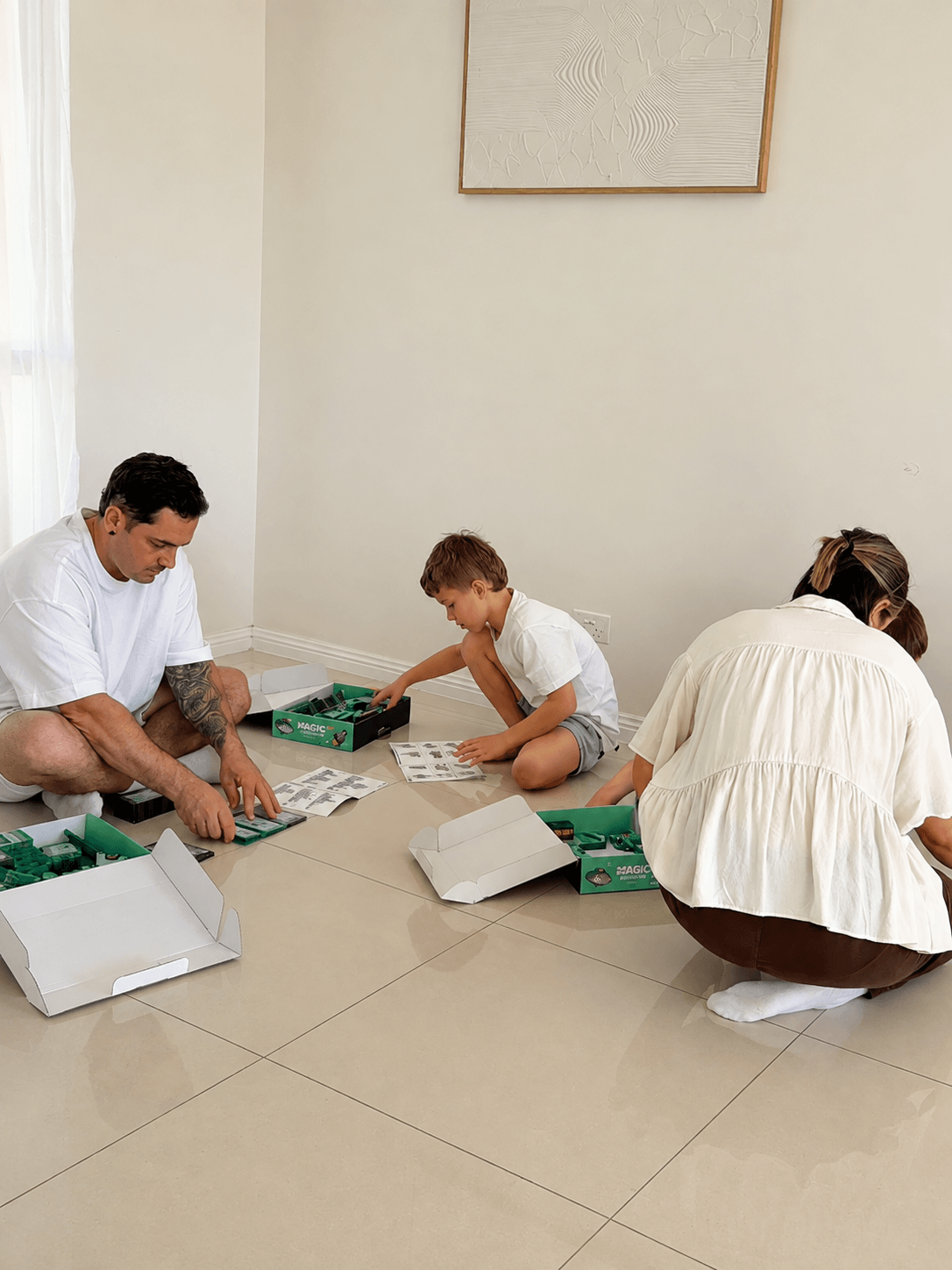 Galaxy Builder Magnetic Tiles