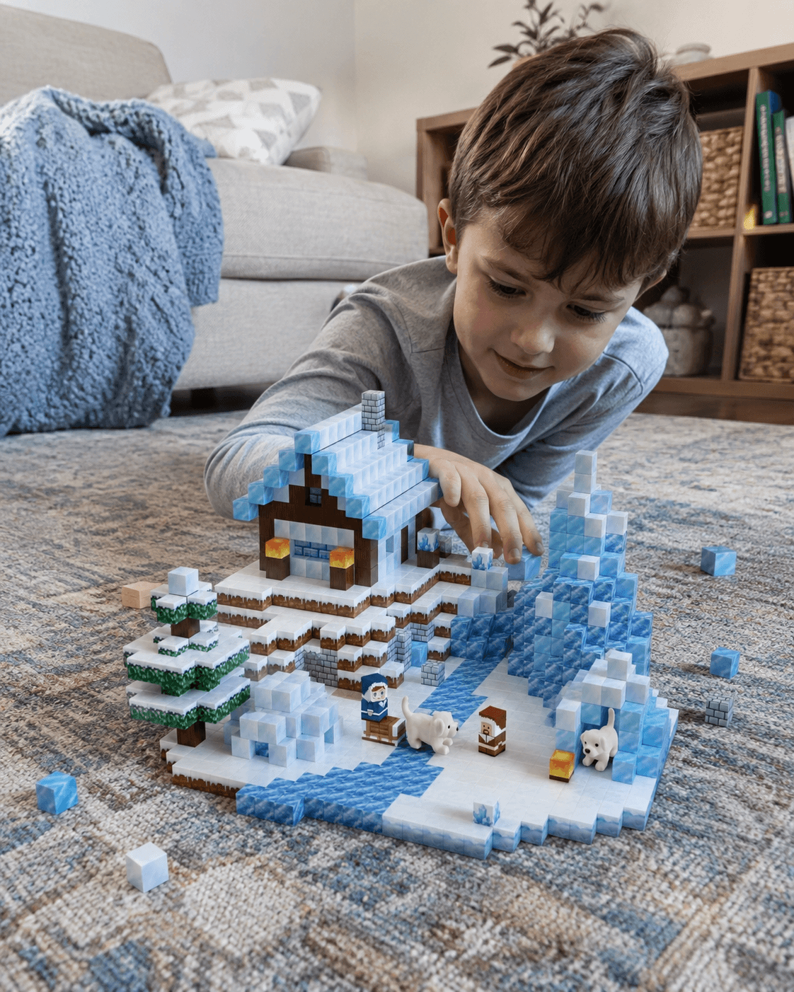 Snow World 300 PCS Magnetic Cubes