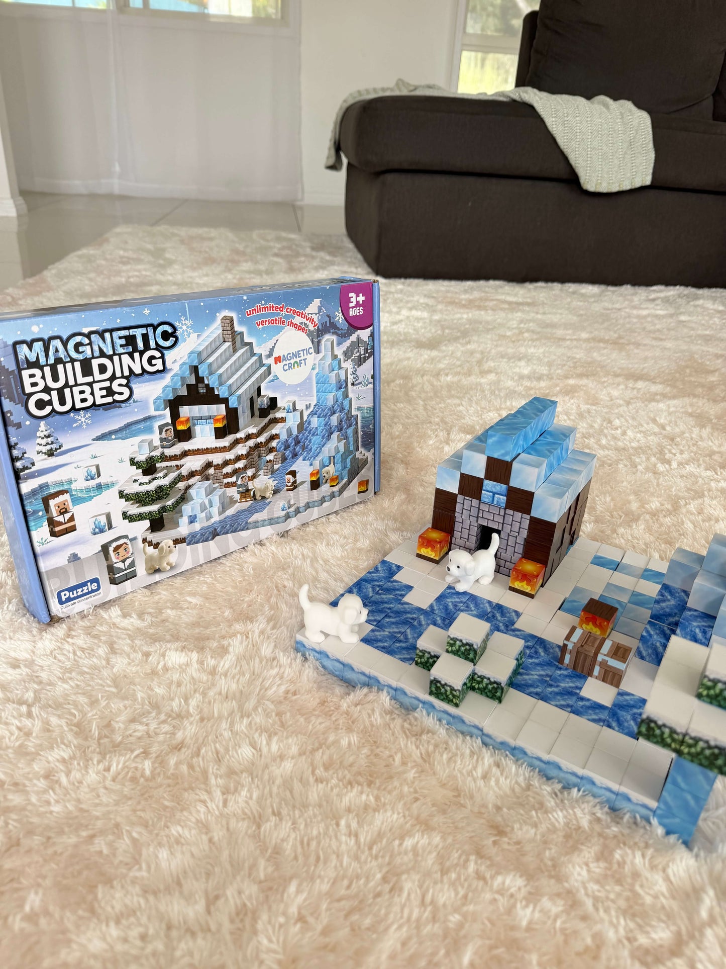 Snow World 300 PCS Magnetic Cubes