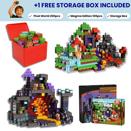 The Pixel Bundle Magnetic Blocks