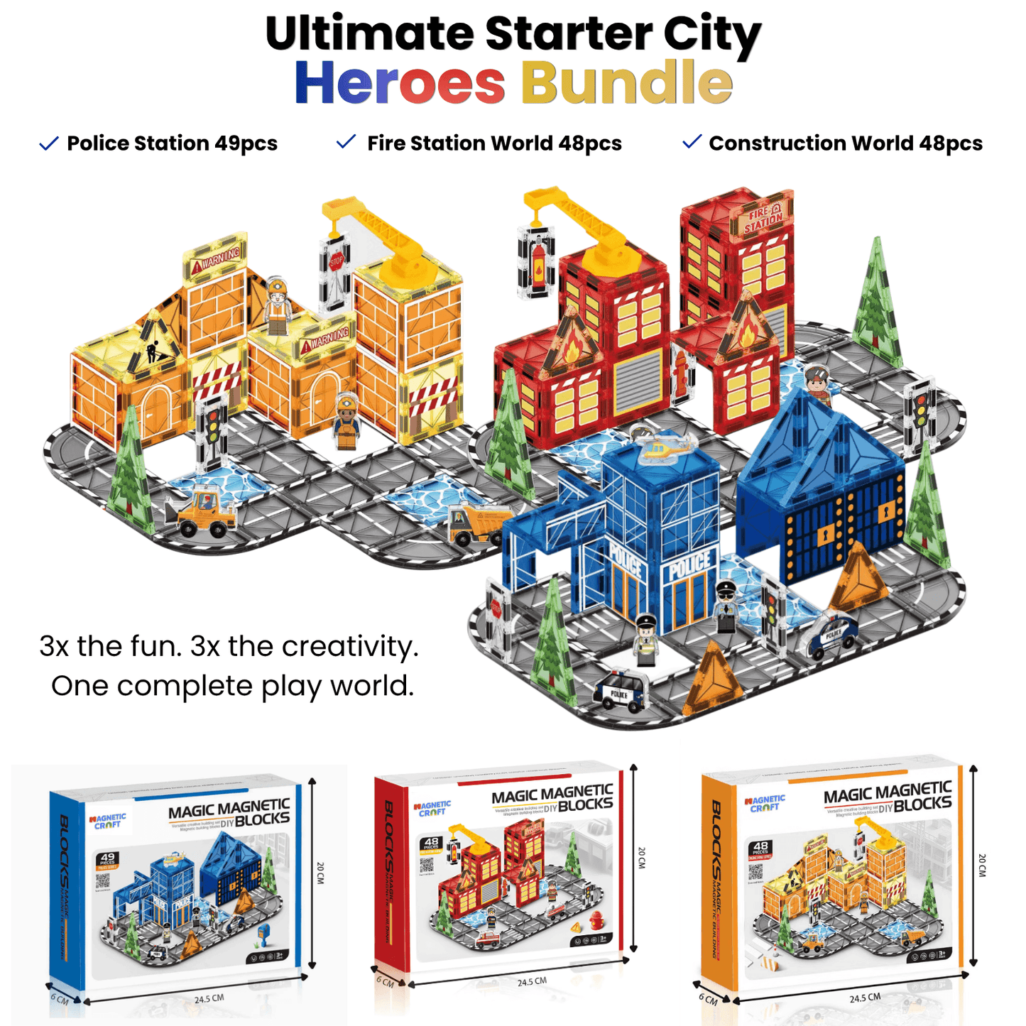 Ultimate Starter City Heroes Bundle