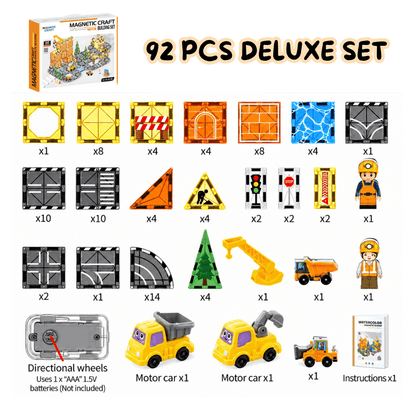 Construction World Magnetic Tiles