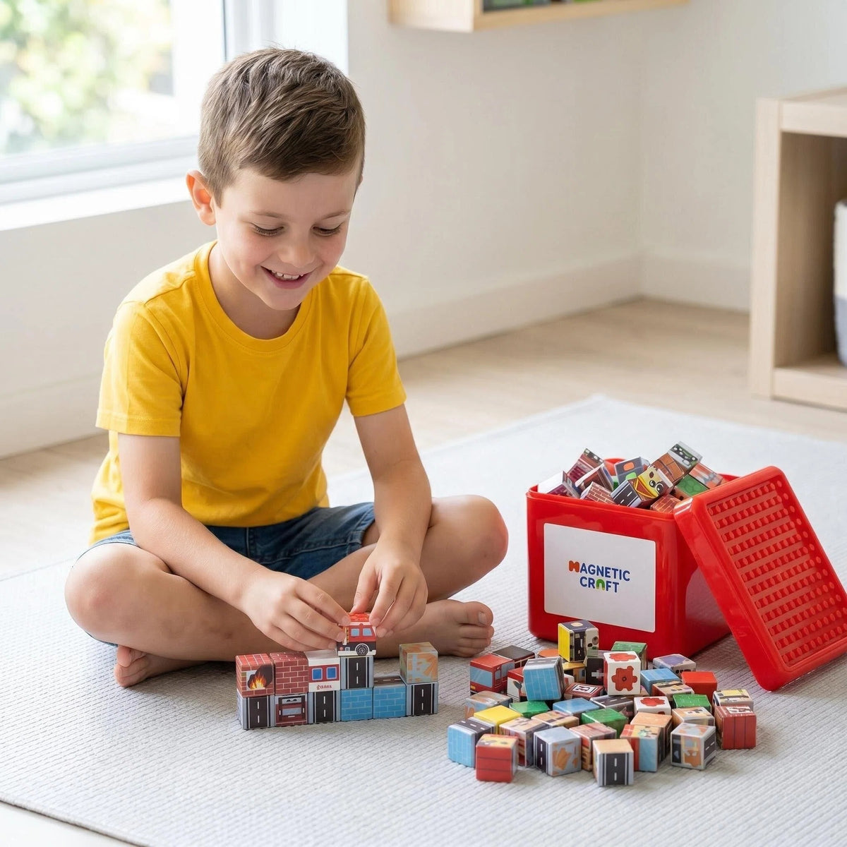 Red Storage Box – Magnetic Craft