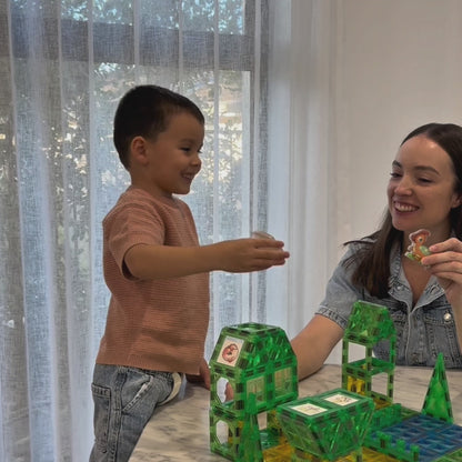 Dinosaur Watercolour Magnetic Tiles